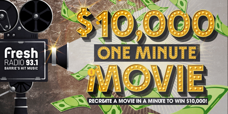 $10,000 One Minute Movie!