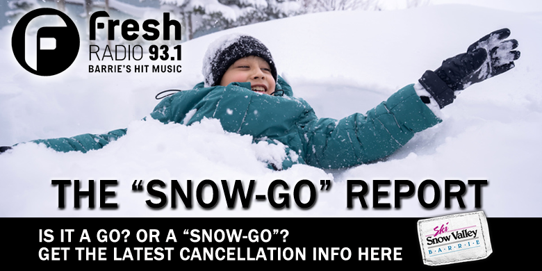 Fresh 93.1 Snow Go Report