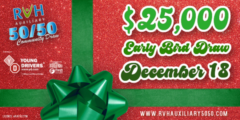 RVH Auxiliary 50/50 Draw