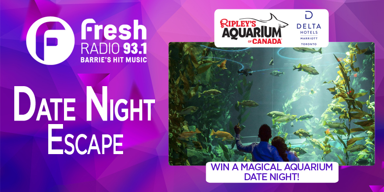Win A Date Night at Ripley’s Aquarium!