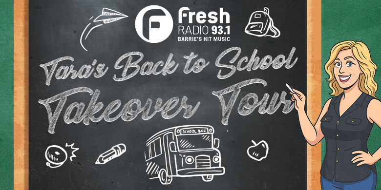 Tara’s Back To School Takeover Tour