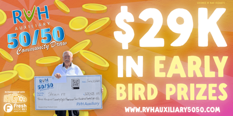 RVH Auxiliary 50/50 Draw